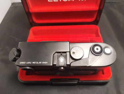 Leica M6 Black non-TTL Rangefinder Film Camera Body w/strap and original box
