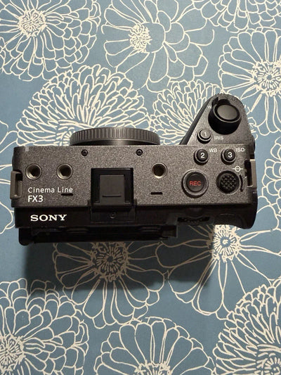 Sony Alpha ILME-FX3 Full Frame Cinema Line Camera