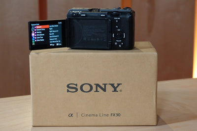 Sony FX30 Cinema Line 26.1MP Cinema Camera 9+ Condition Lightly Used
