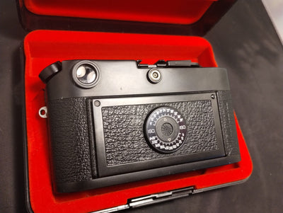 Leica M6 Black non-TTL Rangefinder Film Camera Body w/strap and original box